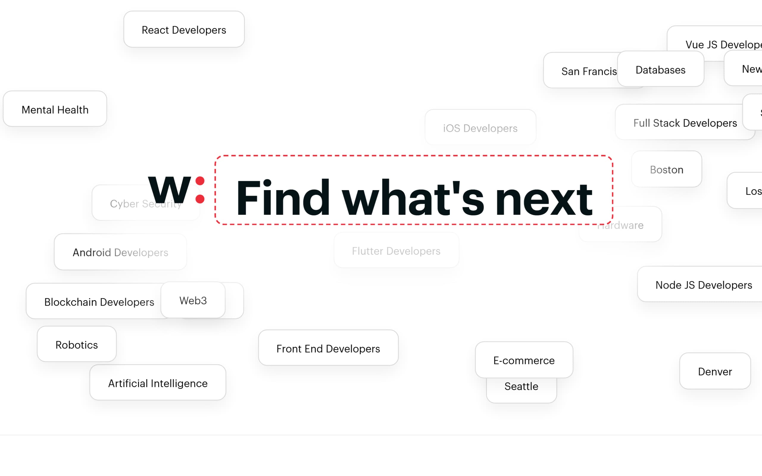 Wellfound homepage screenshot