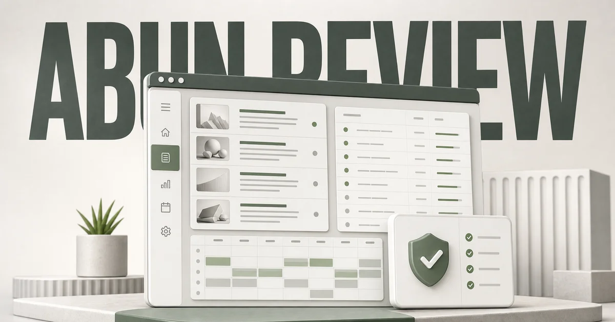 Abun review editorial illustration