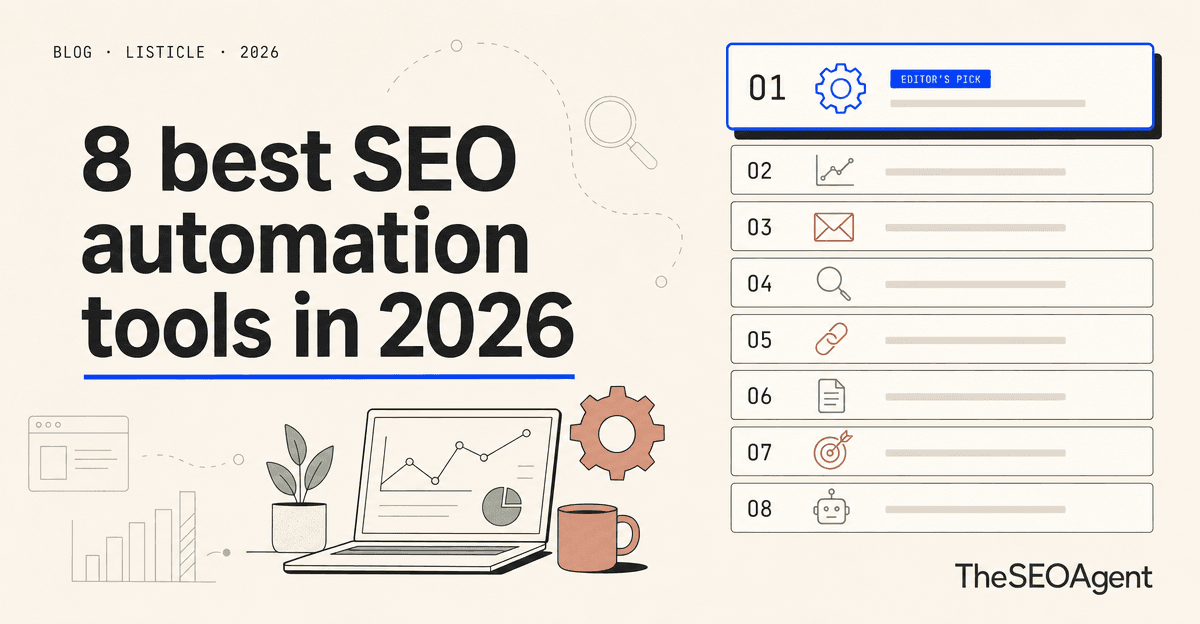 8 best SEO automation tools in 2026