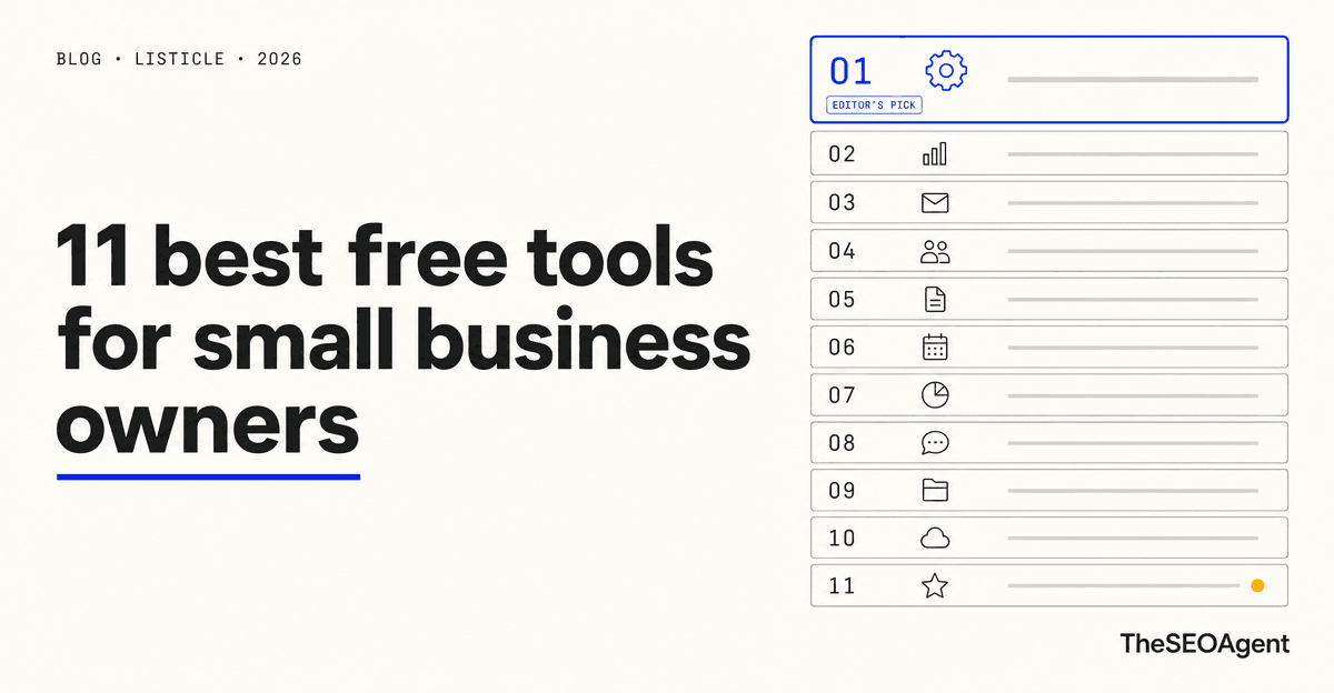 11 best free tools for small business owners