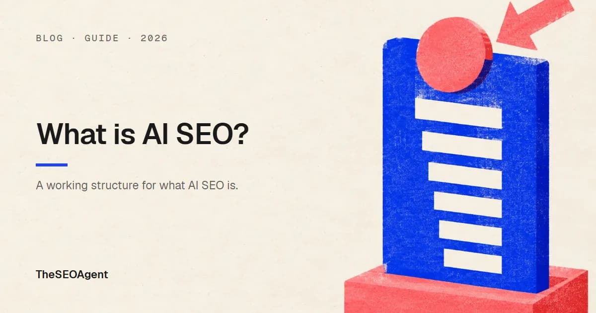 What is AI SEO? The two meanings, and how it differs from traditional SEO cover image