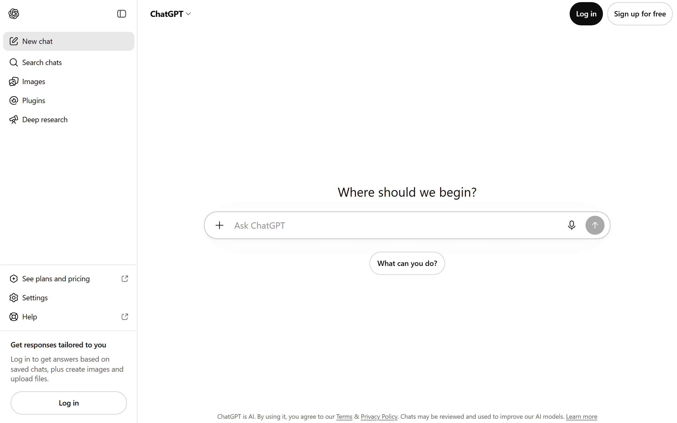 ChatGPT Search screenshot