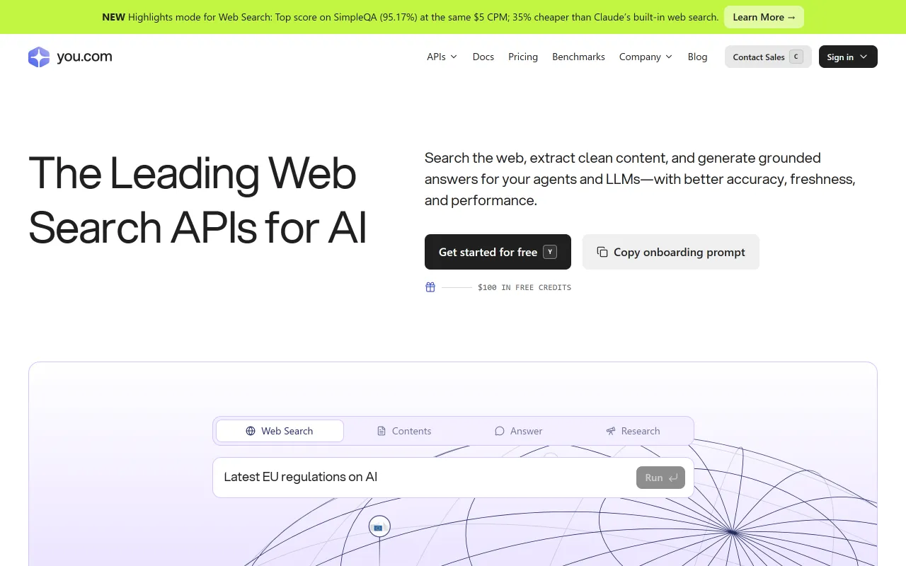 You.com screenshot