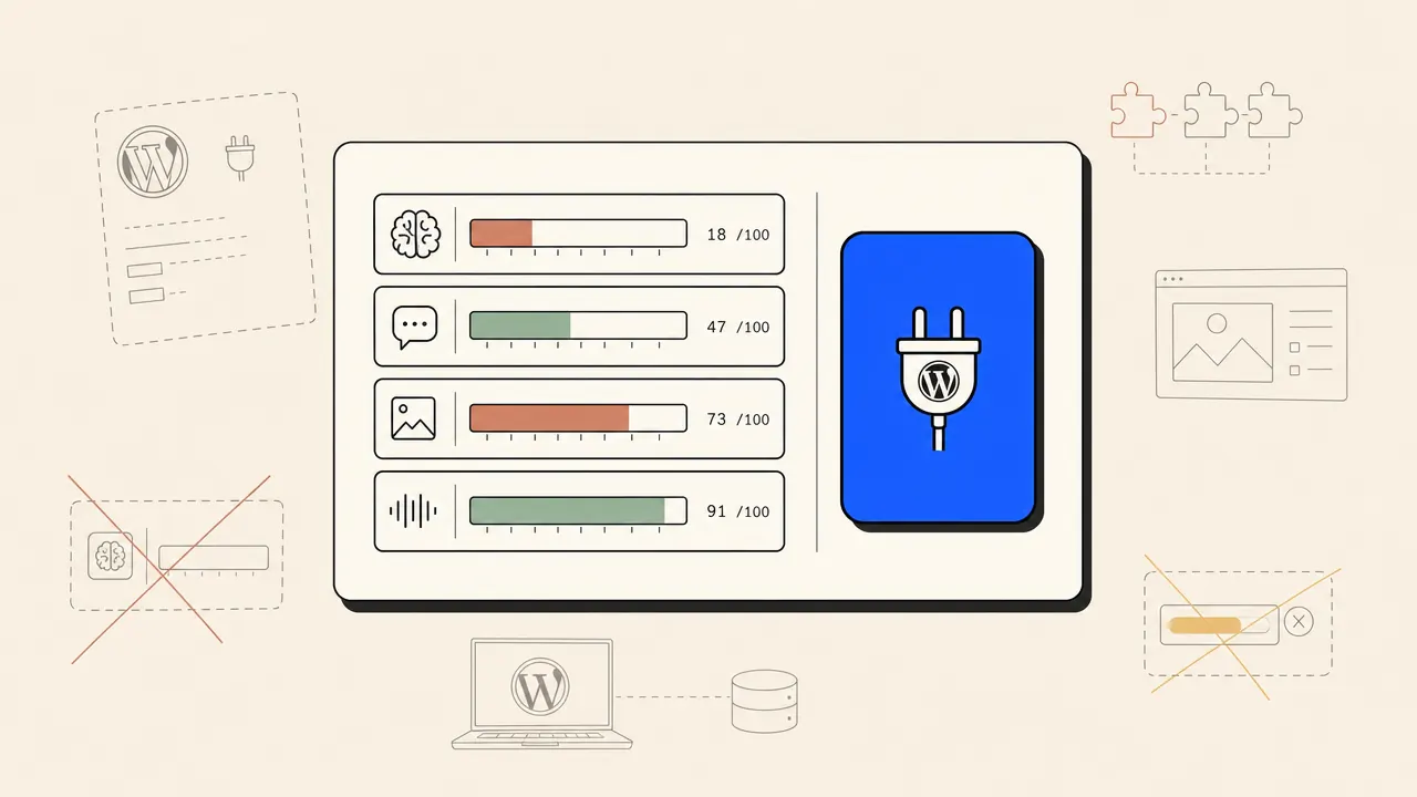Credit meters draining at different rates next to a single flat-price tile