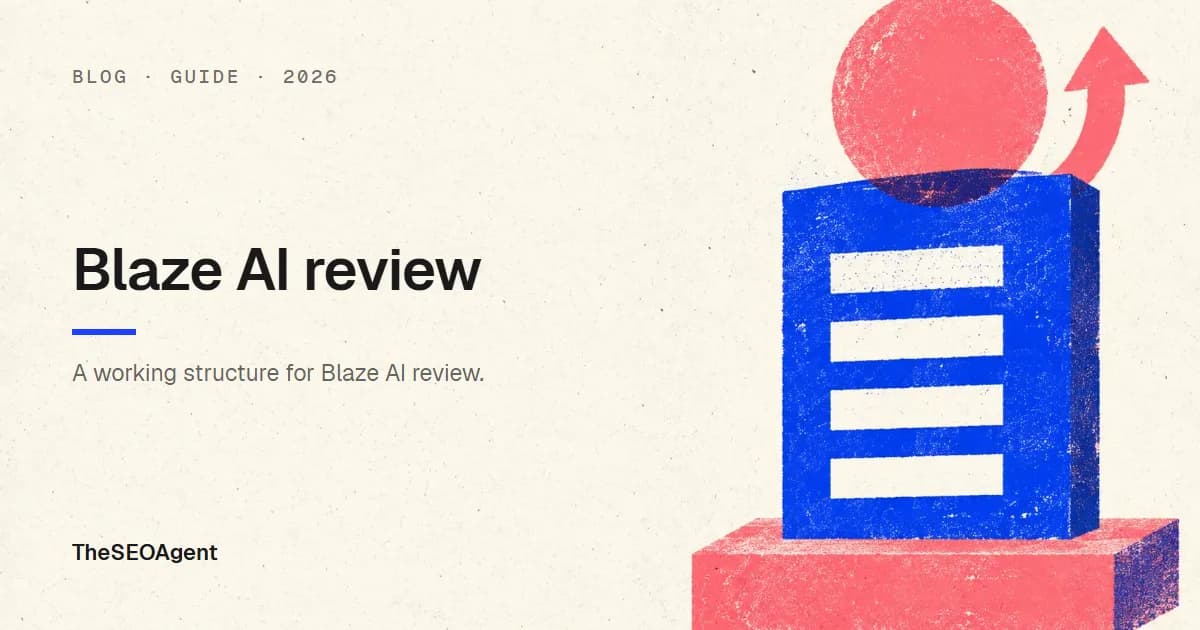 Blaze AI review editorial illustration