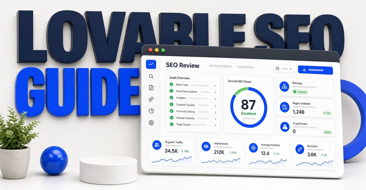 Lovable SEO: the complete guide for 2026 cover image
