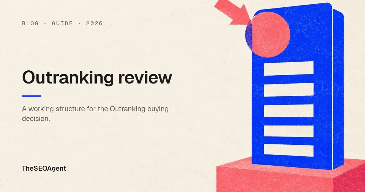Outranking review editorial illustration