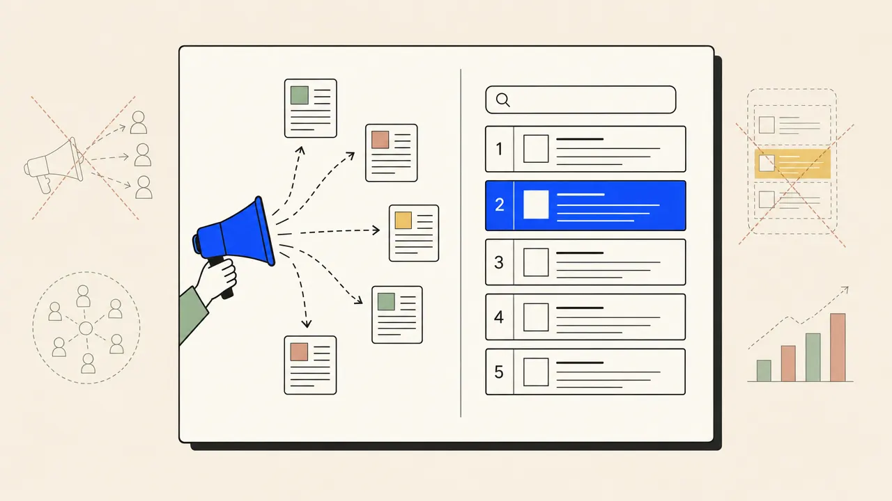 Editorial illustration of interview-led thought leadership moving into social and press channels